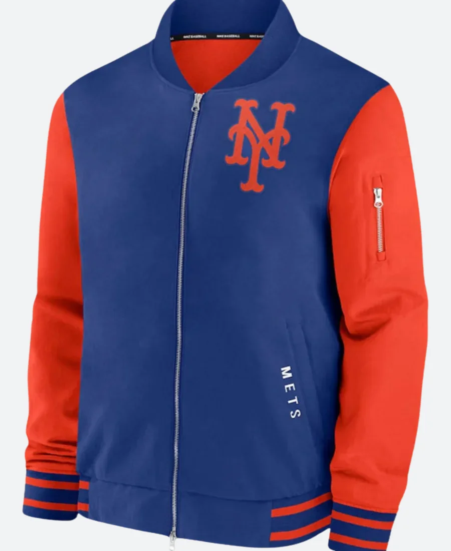 New York Mets Dugout Bomber Jacket