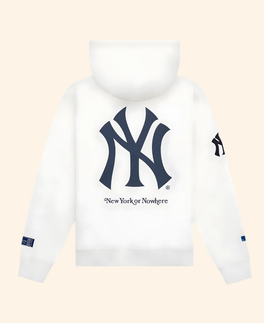New York Or Nowhere Optic Hoodie back Image