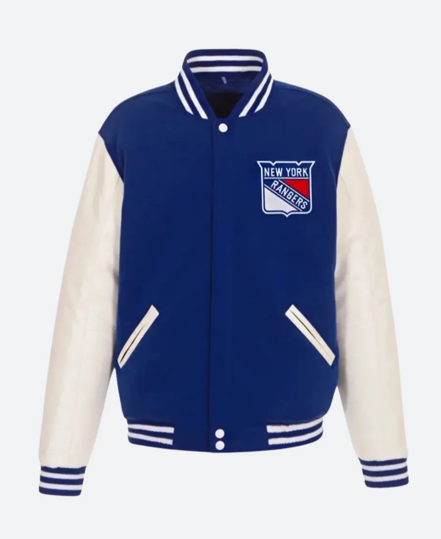 New York Rangers 2024 Varsity Jacket - Male, 4XL