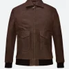 Nightcrawler Lou Bloom Leather Jacket Front Image