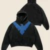 Nightwing Hoodie Front And Back Image