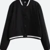 Nobody Wants This Joanne Varsity Jacket Front Image