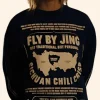 Nobody Wants This Joanne’s Blue Fly By Jing Sweatshirt Front