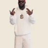 ODUMODUBLVCK Empire State Building White Hoodie Front Image