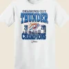 OKC Thunder 2025 Champion T Shirt Front Image