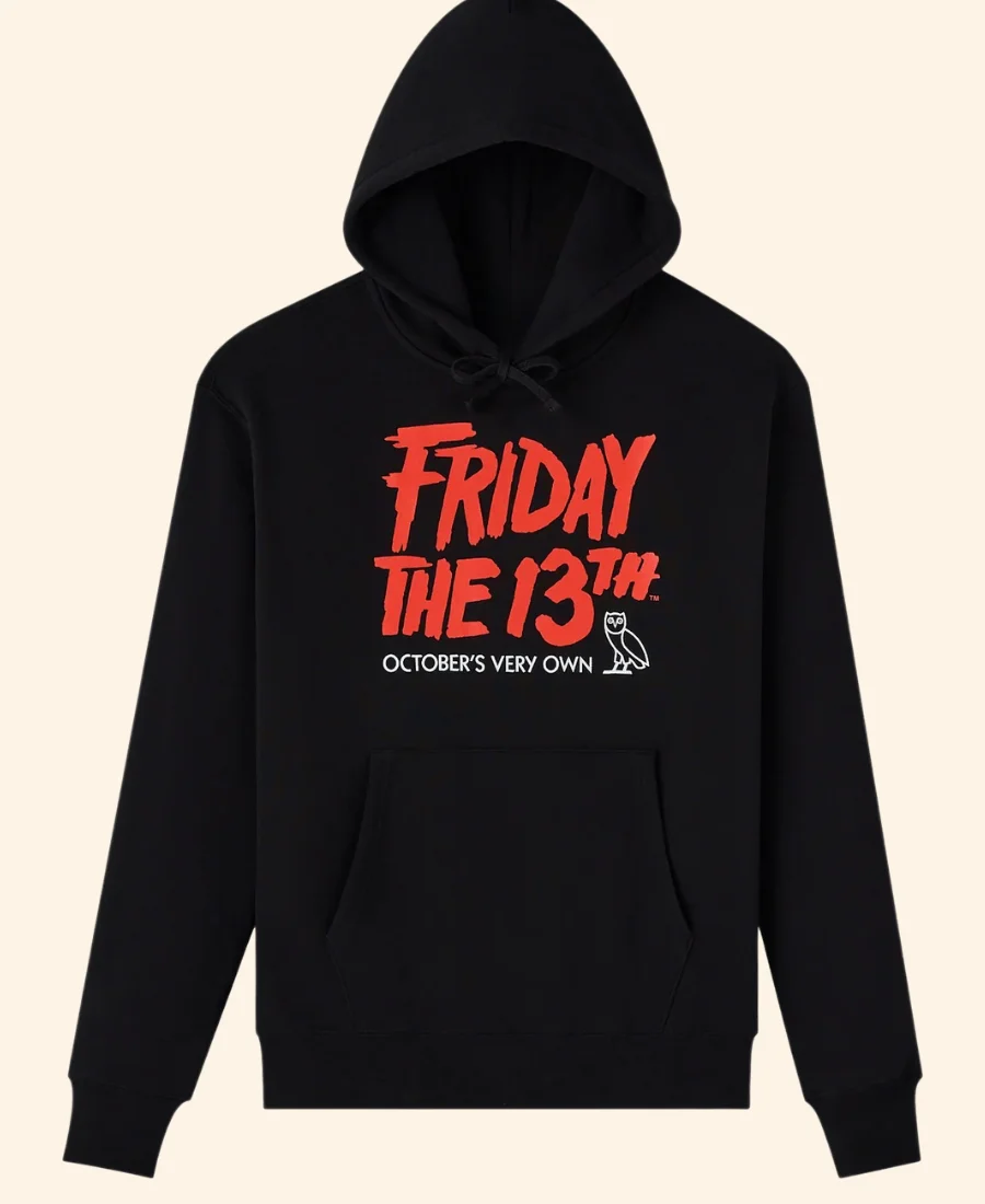 OVO Friday The 13th Mask Hoodie Front Image