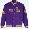Ovo Lsu Tigers Varsity Jacket front Image
