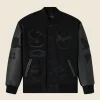 OVO Scarborough Shooting Stars Championship Varsity Jacket Front Image