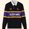 OVO University Rugby Polo Sweatshirt Front Image