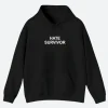 OVO X Hate Survivor Hoodie Black Front Image