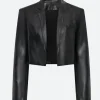 Once Upon A Time S05 Regina Mills Leather Jacket Front Image