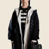 Ortega Baggy Wednesday Addams Hoodie Front Image