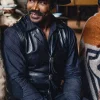 Outlaw Johnny Black 2023 Johnny Leather Vest Front Image