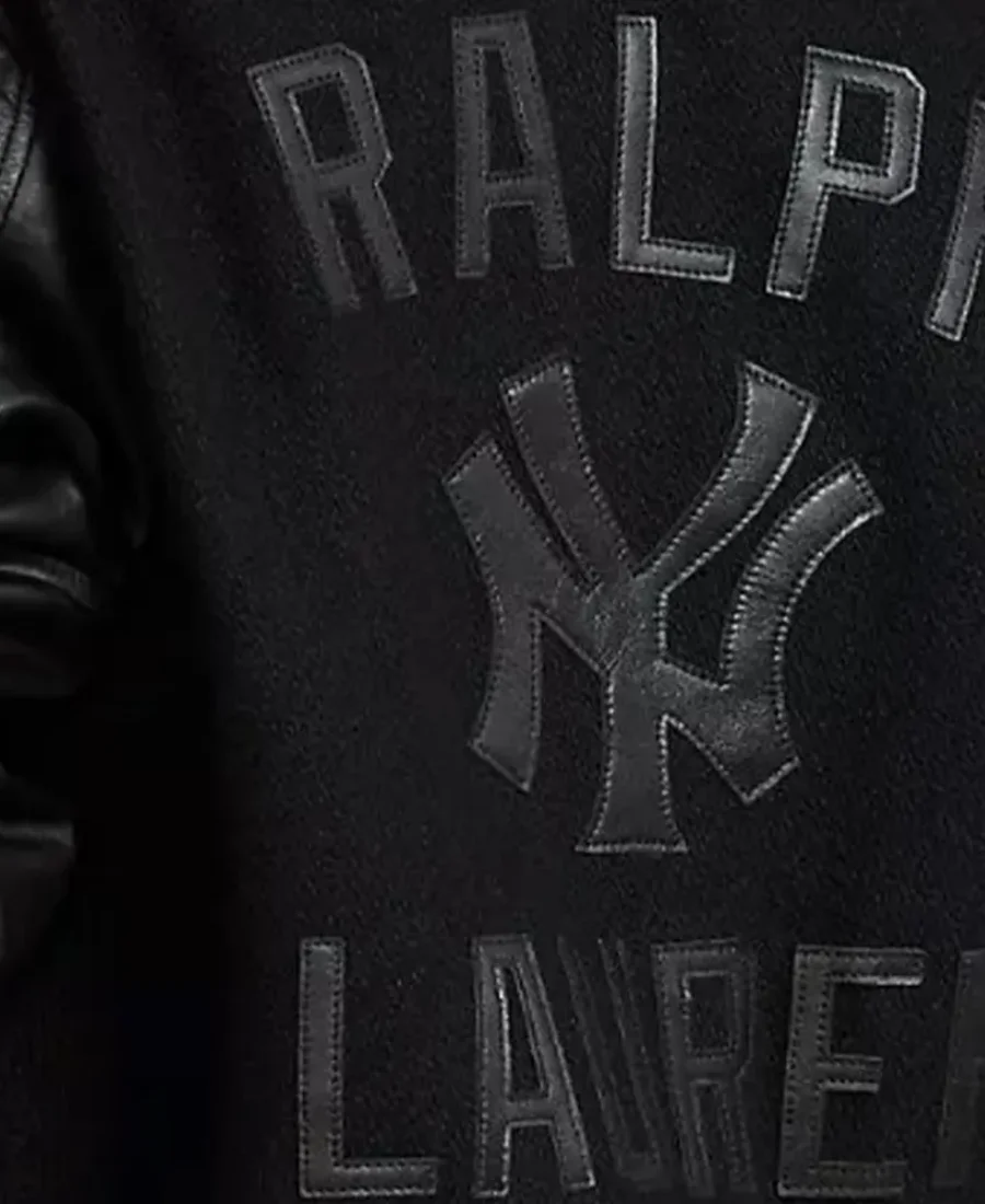 PRL NY Yankees Varsity Jacket Back Patch Image