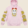 Palace Doraemon Hoodie Pink Front Image