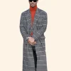Paris Fashion Week Keith Powers Trench Coat