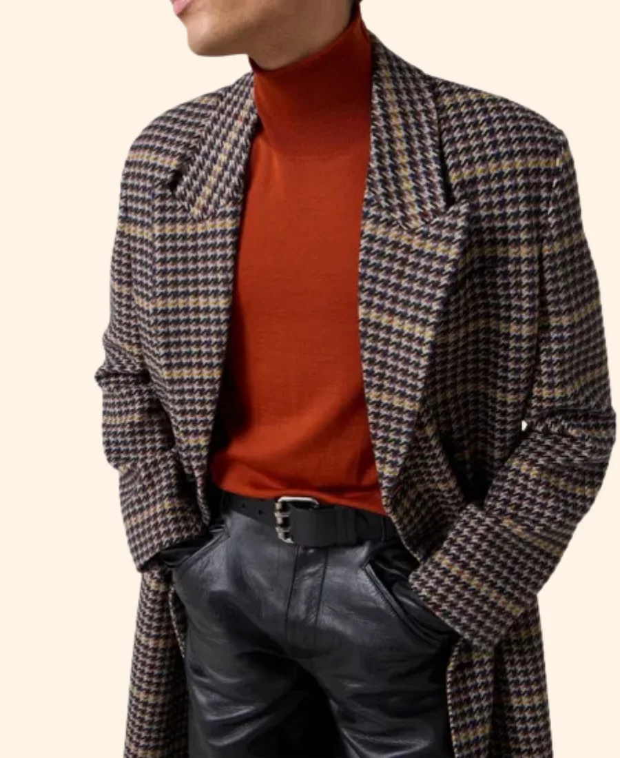 Paris Fashion Week Keith Powers Trench Coat Closure Image