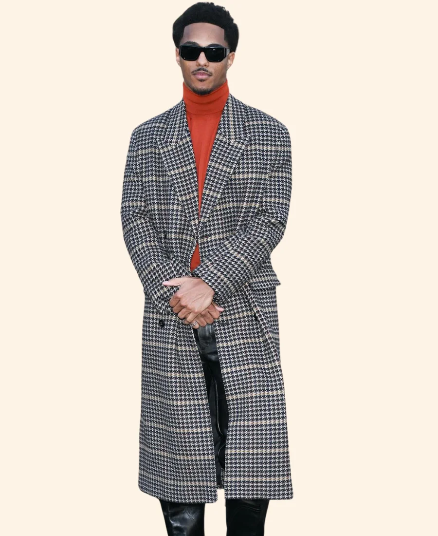 Paris Fashion Week Keith Powers Trench Coat