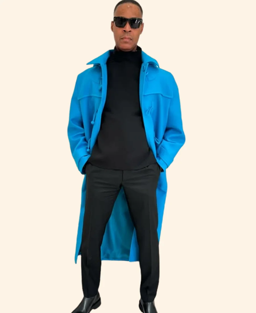 Paris Fashion Week Kent Davis Trench Coat Front Image