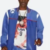 Paris Olympic 2024 Snoop Dogg Leather Jacket Front Image