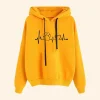 Patlollav Sweatshirts 2022 Flash Picks Autumn Winter Hoodie Yellow Front Image