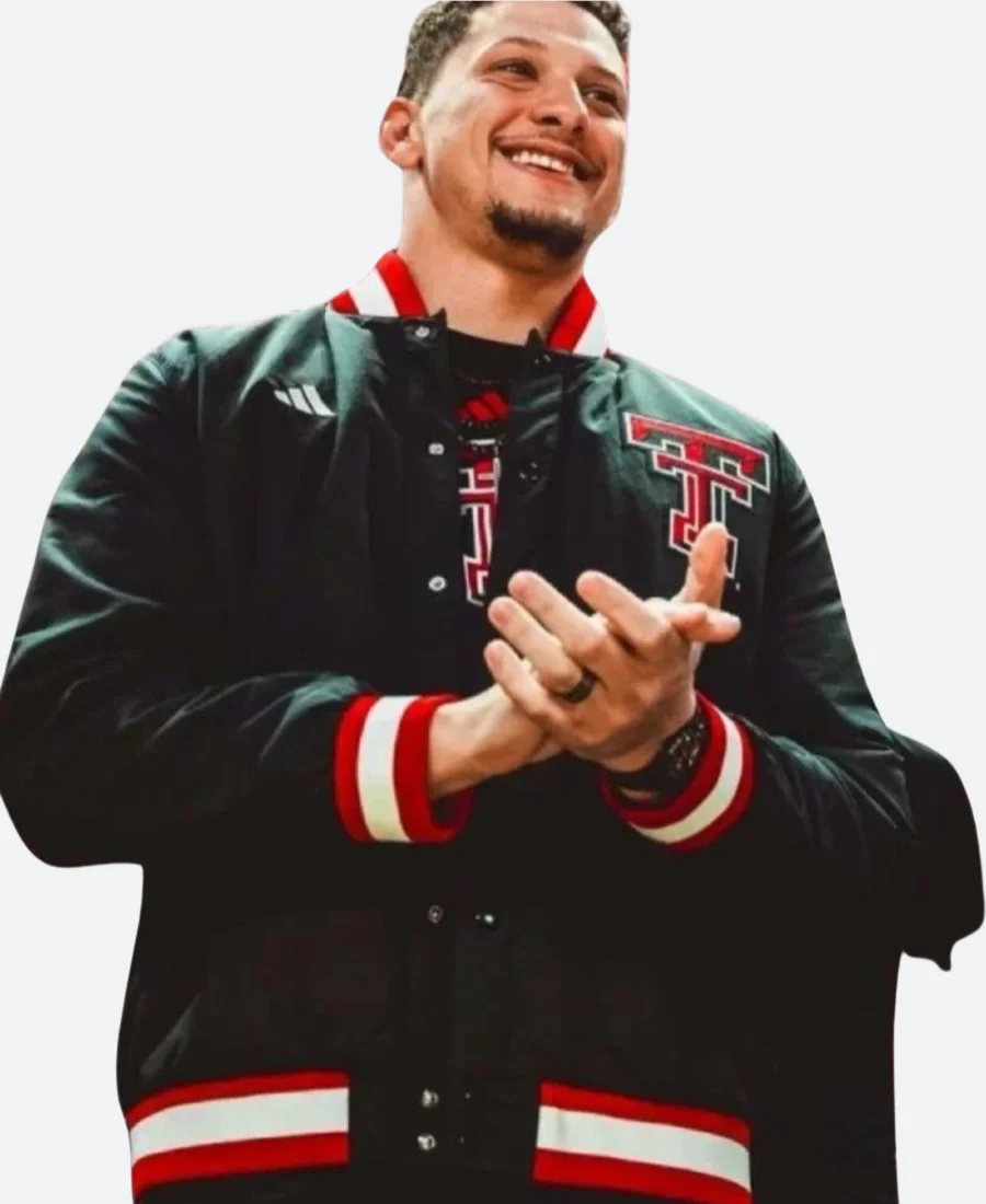 Patrick Mahomes Houston v Texas Tech Varsity Jacket