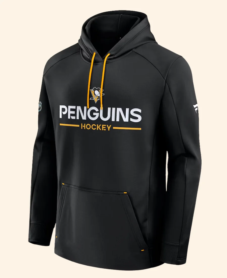 Penguins Hockey Filip Hallander Hoodie Front Image