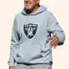 Pete Carroll Raiders Hoodie Closure Image