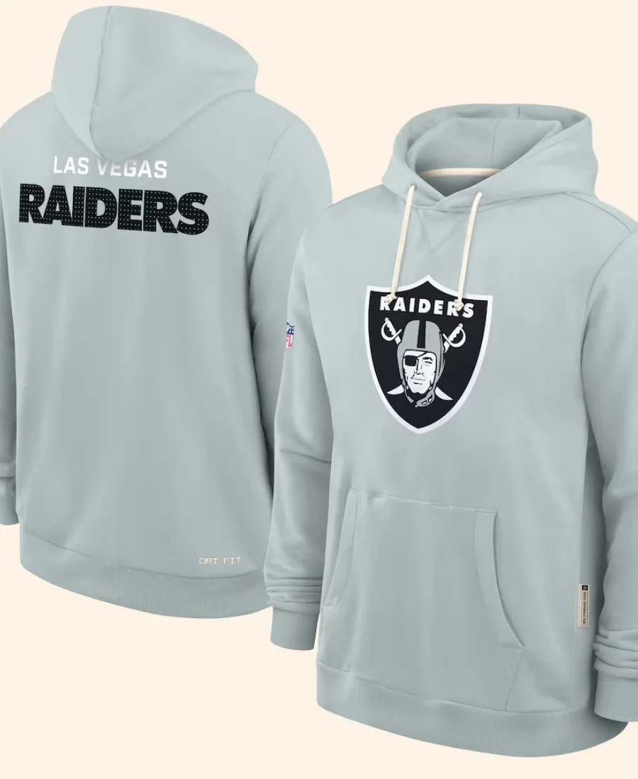 Pete Carroll Raiders Hoodie Front And Back Image