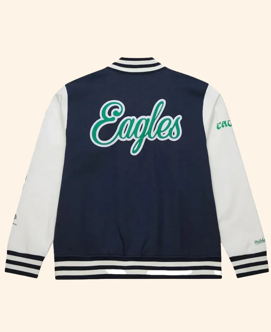 Philadelphia Eagles Dawn Staley Varsity Jacket Back Image