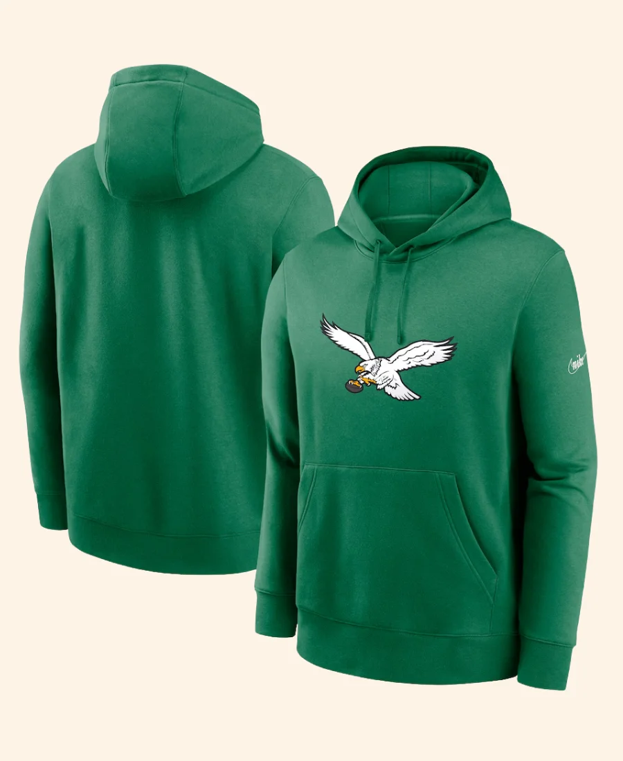 Philadelphia Eagles Kevin Patullo Hoodie Front & Back Image