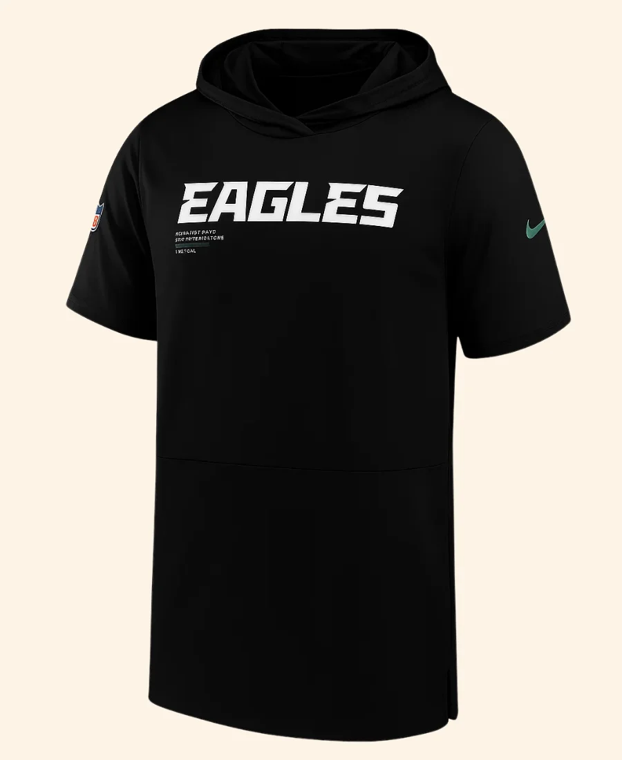 Philadelphia Eagles Nick Sirianni Sideline T-Shirt Front Image