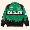Philadelphia Eagles Racing Jacket Front Image