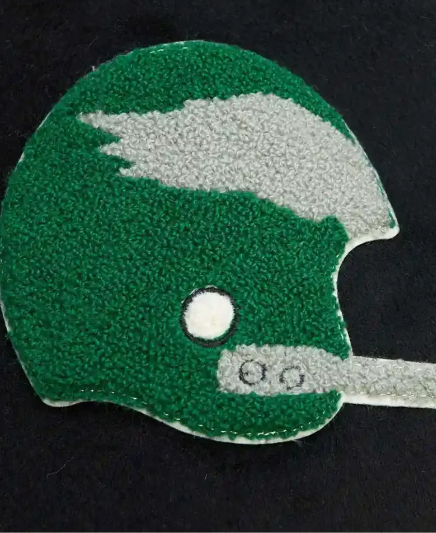 Philadelphia Eagles Team Legacy Varsity Jacket Patch Image