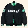 Philadelphia Eagles X Golf Wang Varsity Jacket Front Image