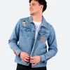 Pinocchio Anniversary Denim Jacket Front Image