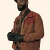 Play Dirty 2025 Alan Grofield Suede Leather Jacket Front Image