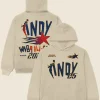 Playa Society Oatmeal 2025 Indy Hoodie Front And Back Image