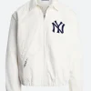 Polo NY Yankees White Jacket Front Image