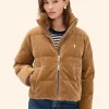 Polo Ralph Lauren Cord Puffer Jacket Front Image