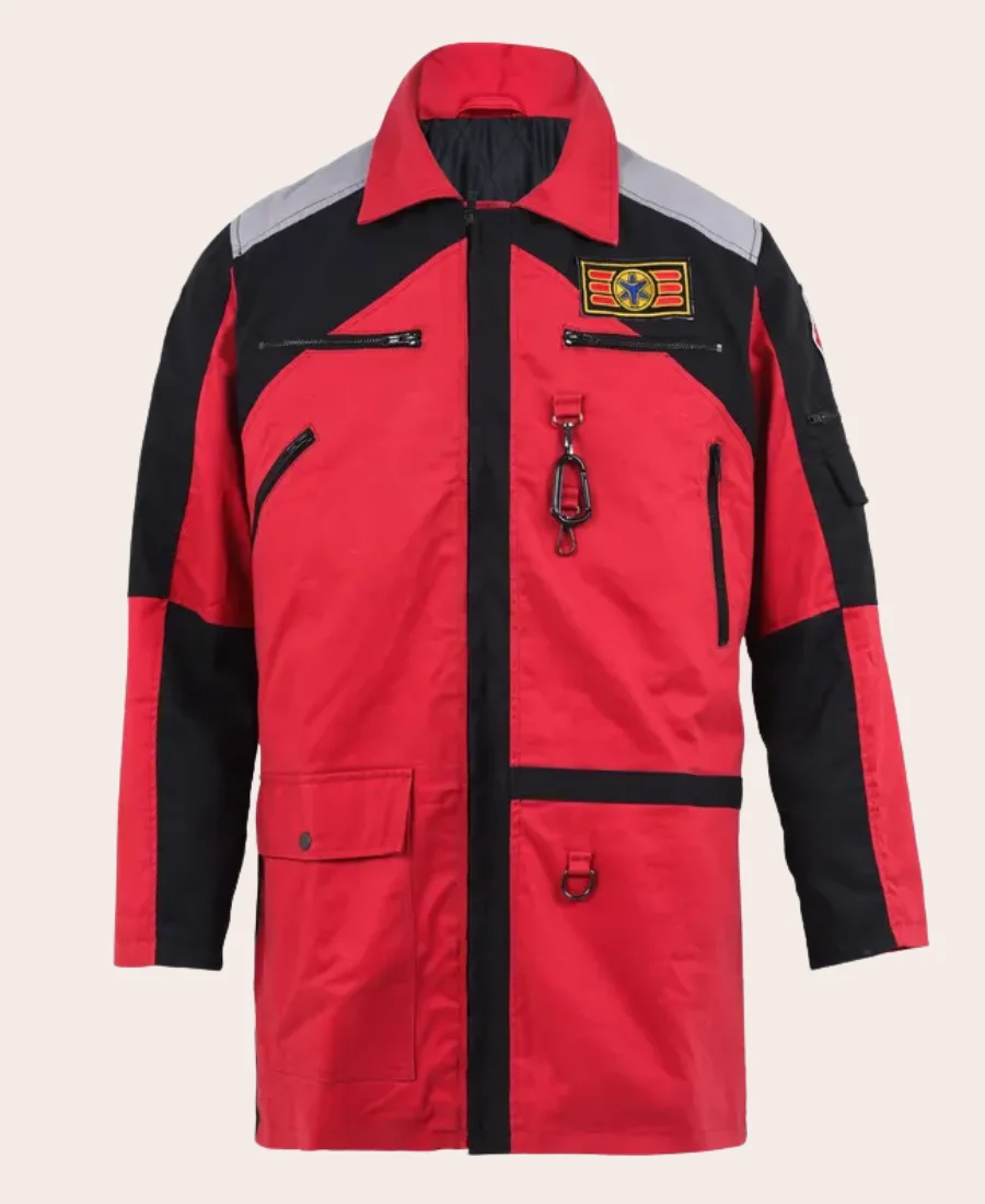 Power Rangers Lightspeed Rescue Carter Grayson Jacket Front Image