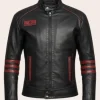 Power Rangers Rpm Scott Truman Leather Jacket Front Image
