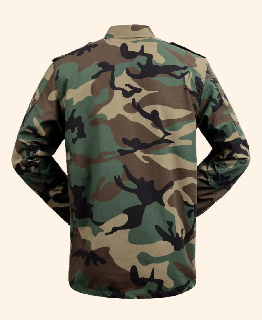Private Princess Christmas Princess Violet Bell Camouflage Jacket back image