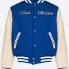 Rhude X Mclaren Varsity Jacket Front Image
