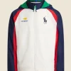 RL US Open Umpire Hooded Track Jacket Front Imafge