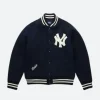 RL X NY Yankees Varsity Jacket Front Image