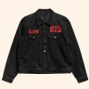 Raw Is War Denim Jacket Front Image