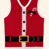 Red One Callum Drift Christmas Vest Front Image
