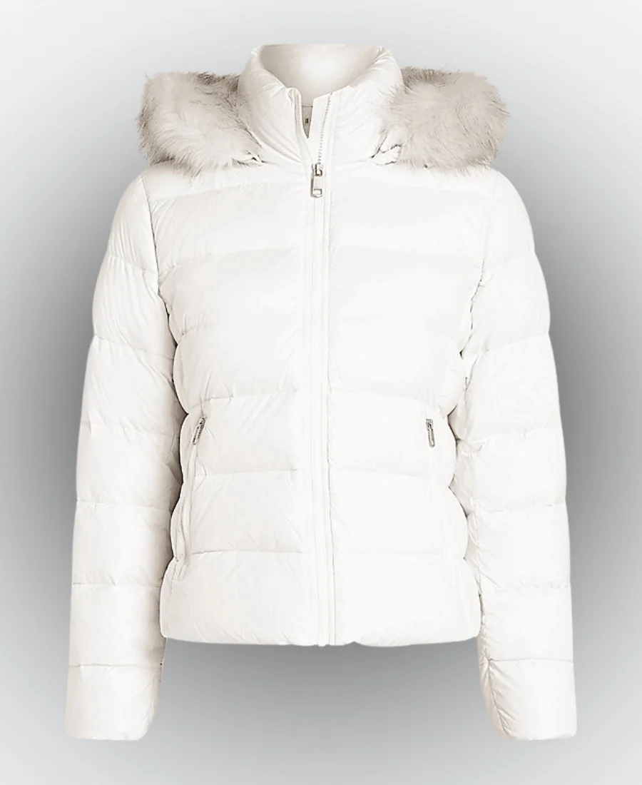 Renee Zellweger The Thing About Pam Puffer Jacket