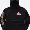 Roc Nation X Super Bowl Lix Hoodie Front Image